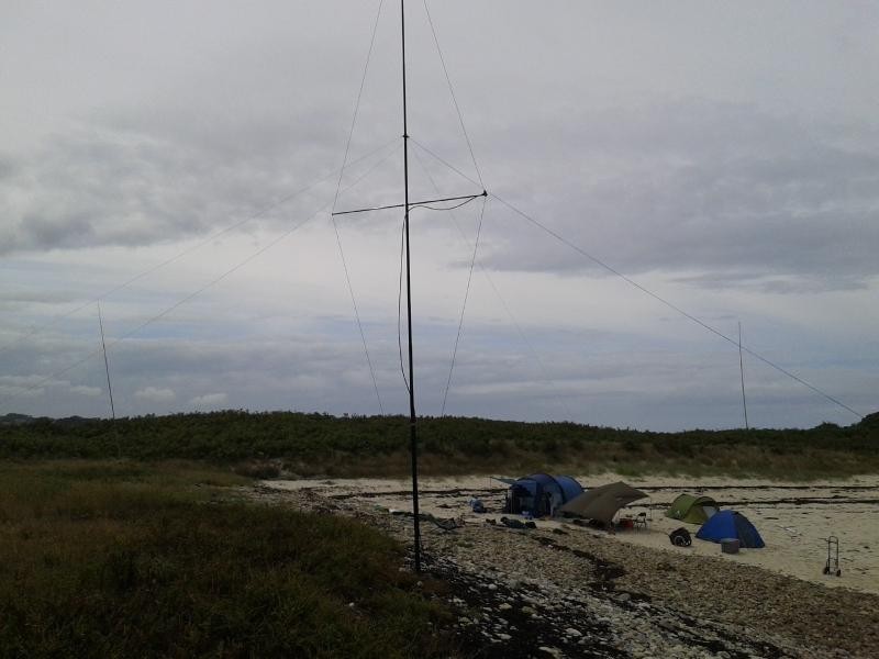 TM7P Petite Island News 27 July 2019 Antennas