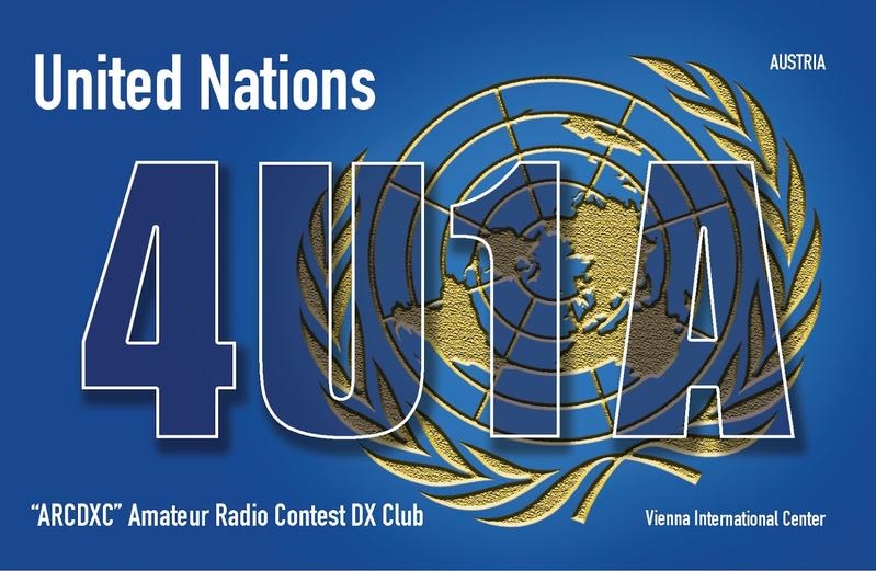 4U1A United Nations Contest DX Club Vienna Austria