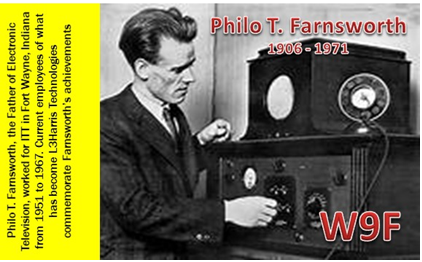 W9F Philo Farnsworth, Fort Wayne, Indiana, USA