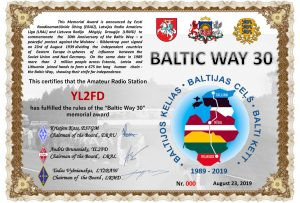 Baltic Way 2019