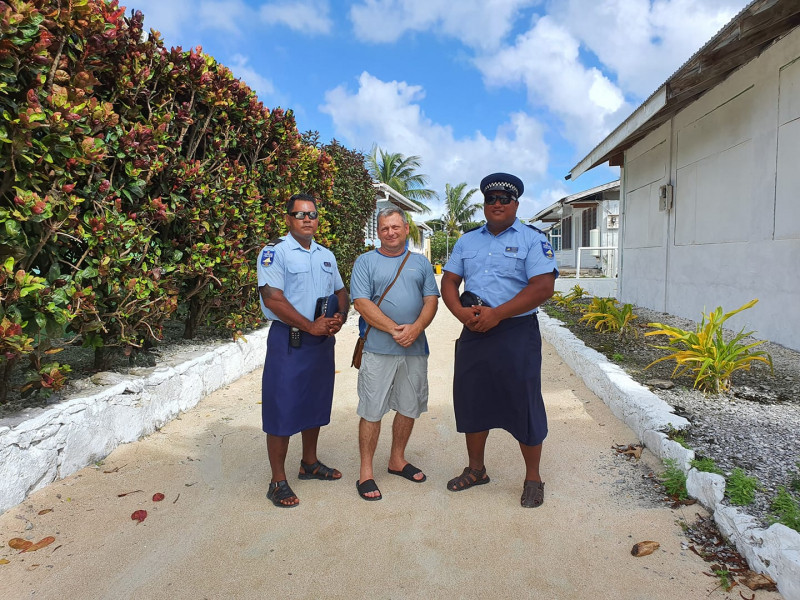 ZK3A Tokelau US0KW Police Fakaofo Island, Tokelau