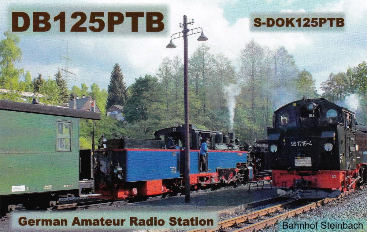DB125PTB 125 Year Bahnrof Steinbach