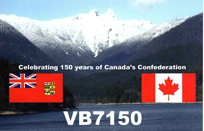 VB7150 Canada QSL