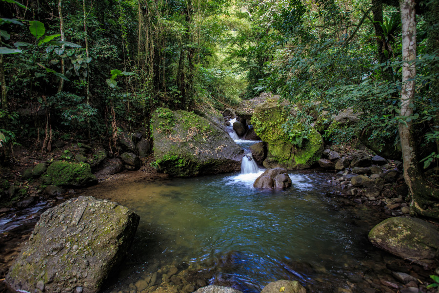 TO7BP FM/EA1BP Waterfall, Martinique Island