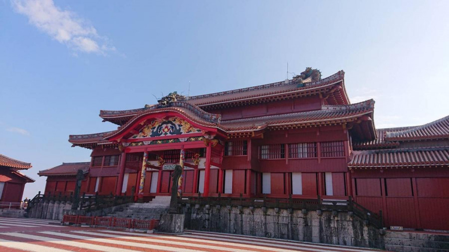 8N6SHURI Shuri Castle, Okinawa Island, Japan