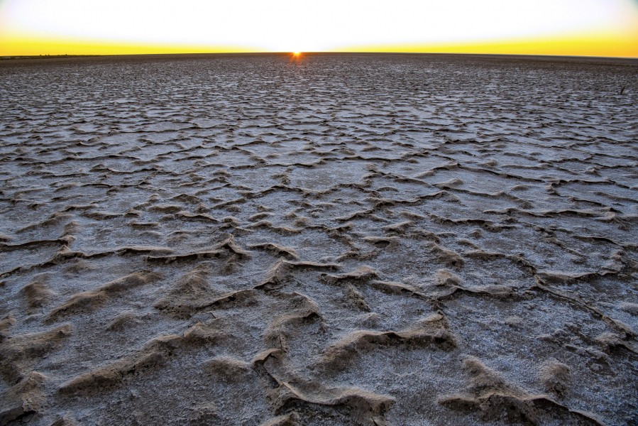 VK/AA4NC VK/AA4VK Salt Flats, Central Australia, Australia