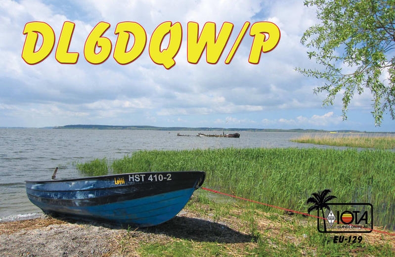 DL6DQW/P Usedom Island QSL