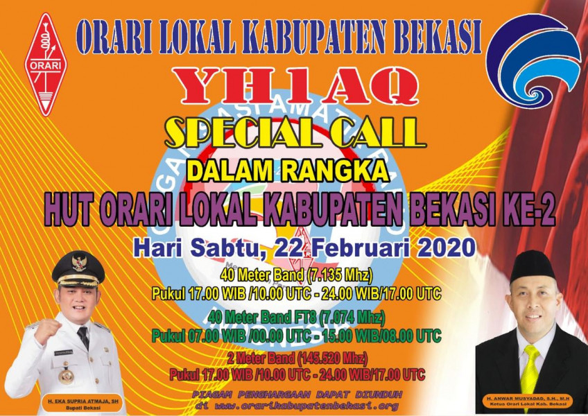 YH1AQ Kabupaten Bekasi, Indonesia