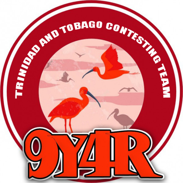 9Y4R La Romain, Trinidad Island. Trinidad and Tobago Contest Team Logo