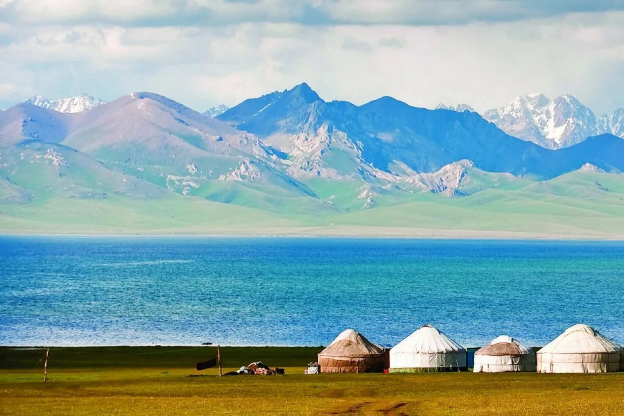 EX0QR Озеро Иссык Куль, Кыргызстан
