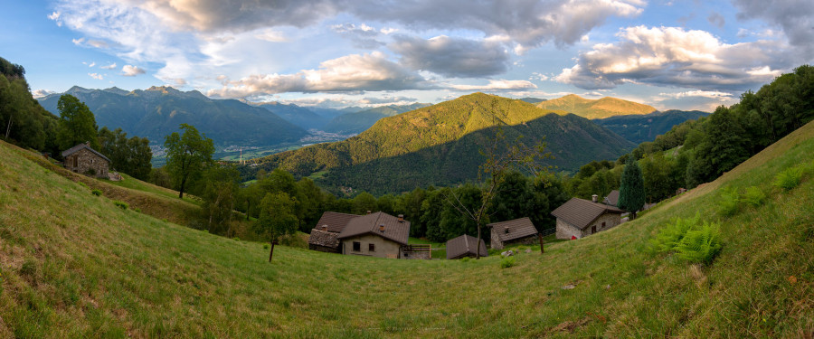 HB9EP Monti di Spina, Ticino, Switzerland