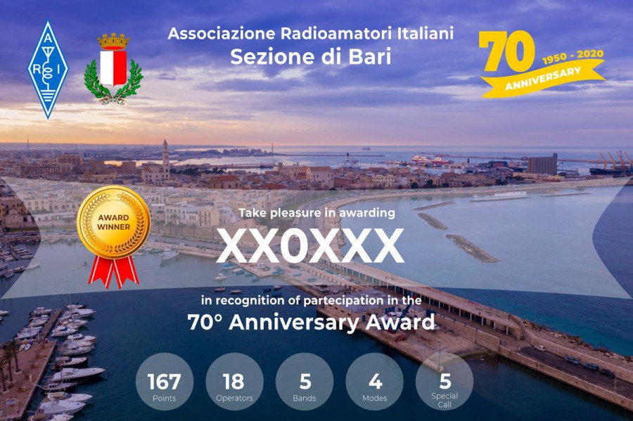 ARI Bari Radio Club Award