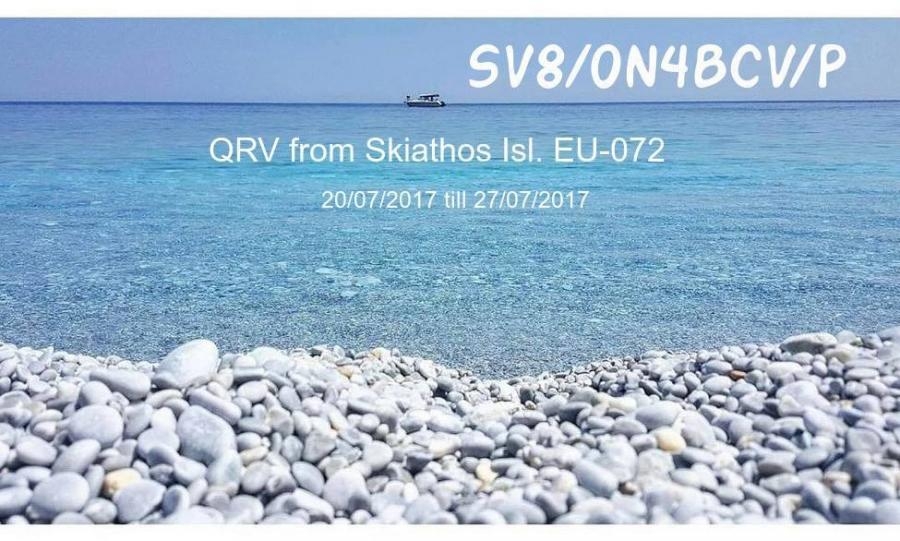 SV8/ON4BCV/P Skiathos Island
