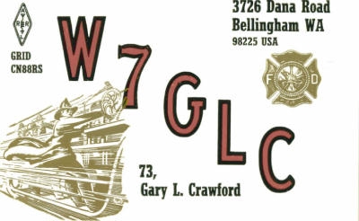 W7GLC Gary L. Crawford Bellingham