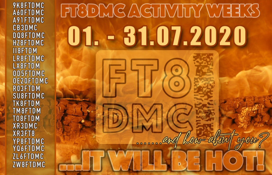 FT8DMC Activity weeks