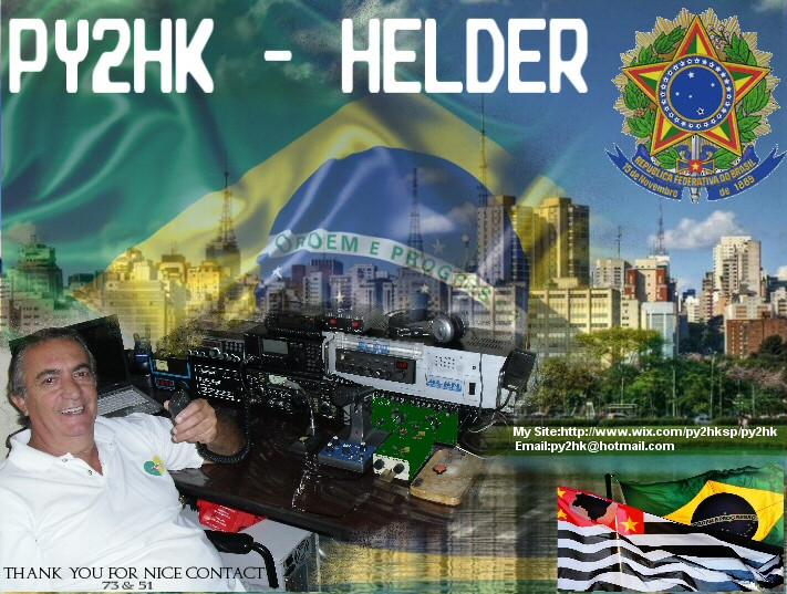 PY2HK Helder Domingos Rebelo, Sao Paolo, Brazil