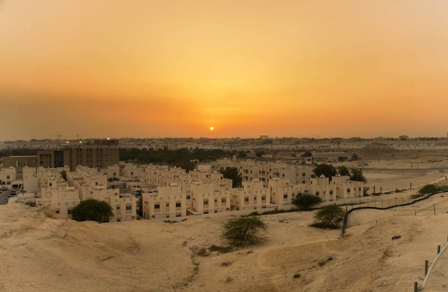 A96A Sunset, Riffa, Bahrain