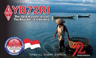 YB72RI Indonesia Independence 72 years Award