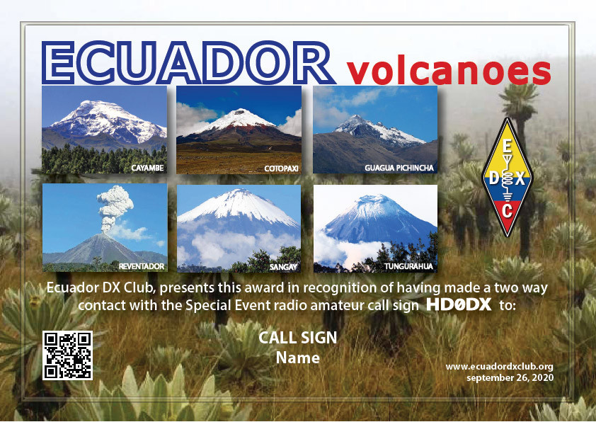 Ecuador Volcanoes Award