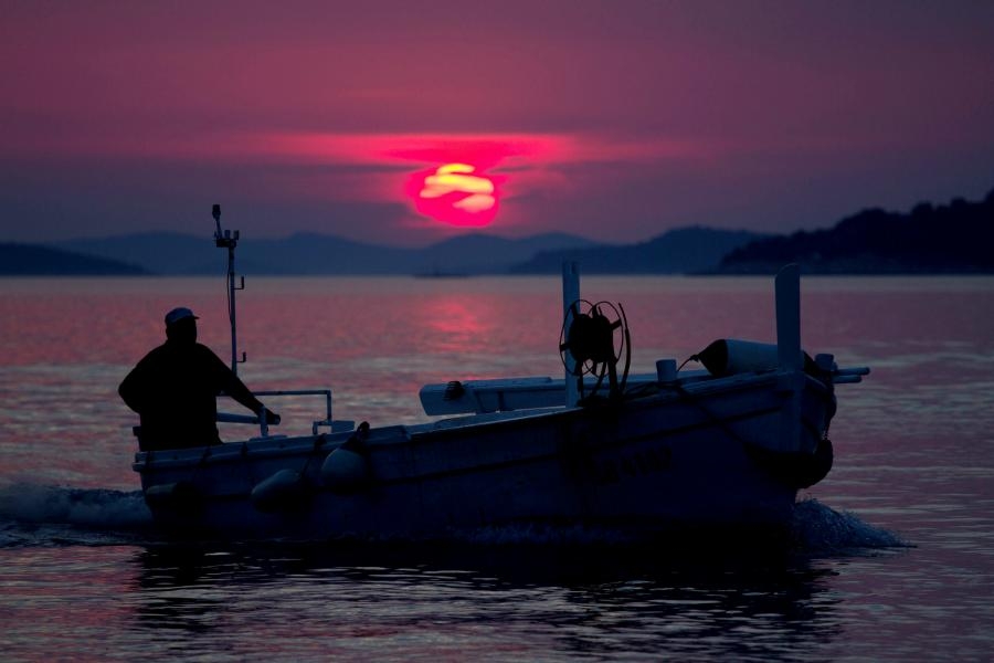 9A/GW4UWD/P Zlarin Island Sunset