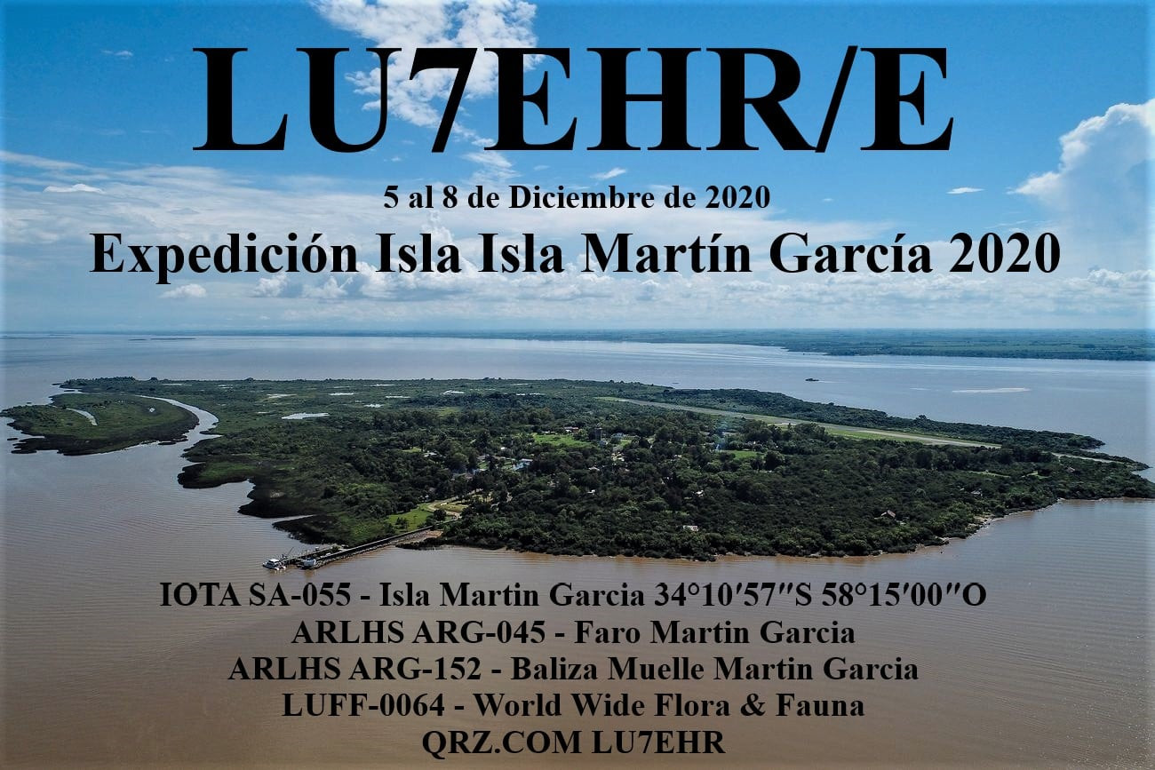 LU7EHR/E Isla Martin Garcia