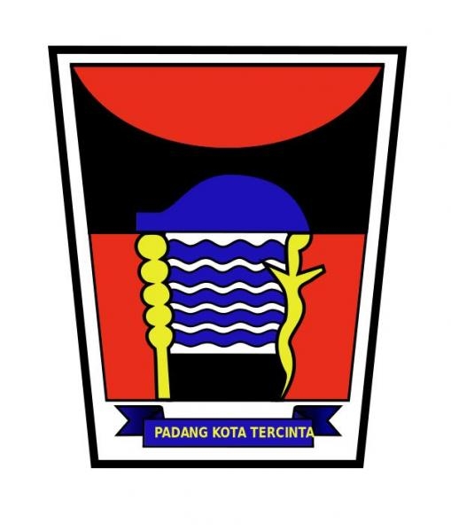 YB348P 348 years anniversary of Padang city Indonesia Logo