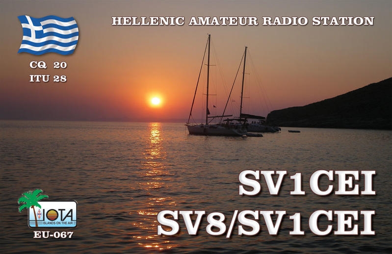 SV8/SV1CEI Cyclades Islands