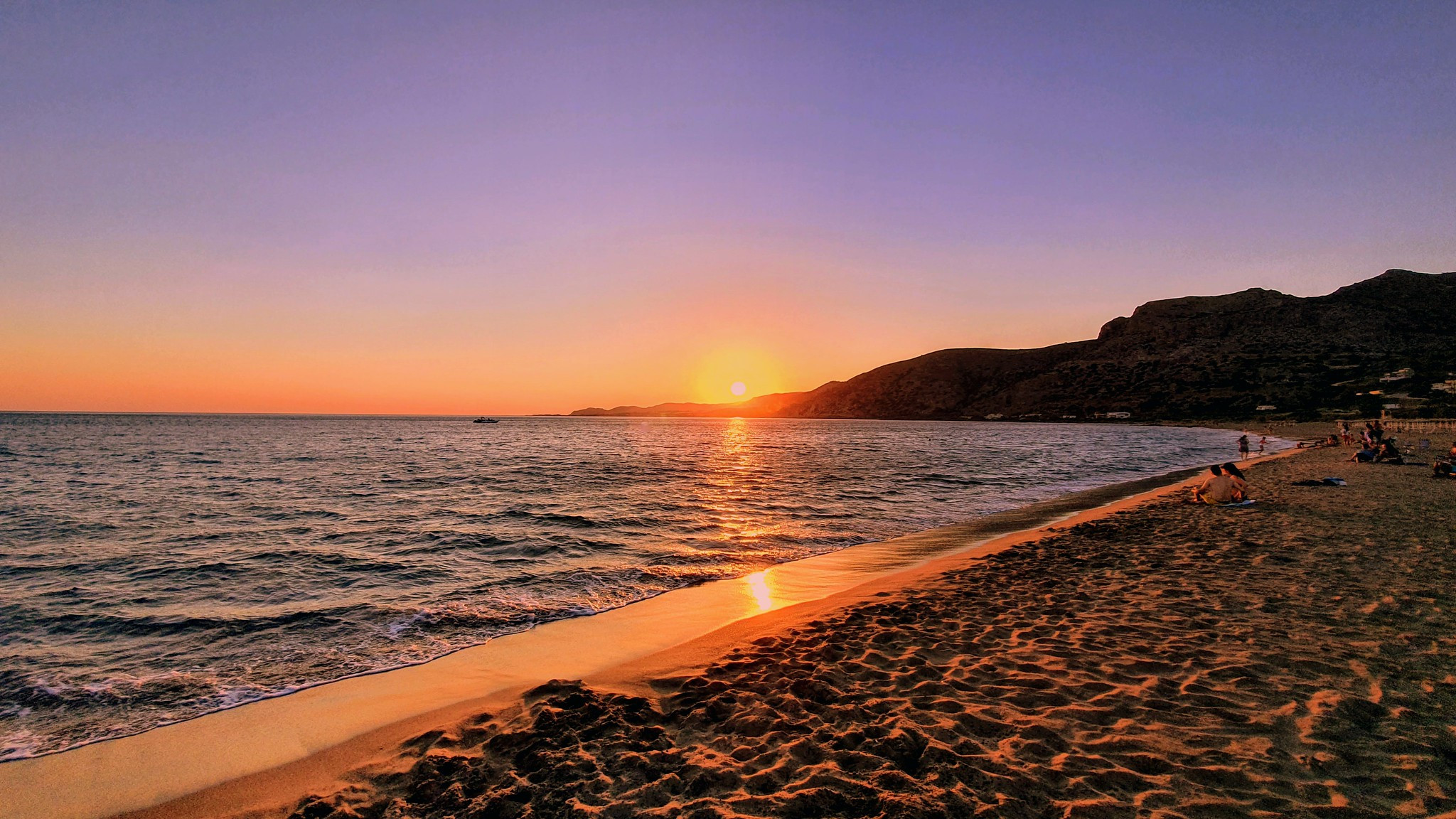 SV9/DL2BBL Sunset, Pachia Ammos beach, Paleochora, Crete Island