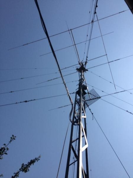 4L0GF Georgia 4L1R Poti Antennas
