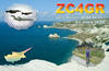 ZC4GR Dhekelia, Cyprus QSL Card