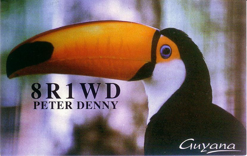 8R1WD Peter Denny, Georgetown, Guyana