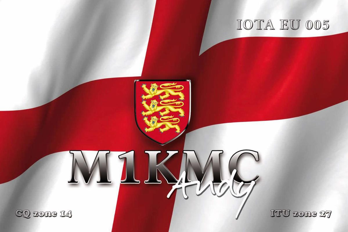M1KMC 26AT026 Andy Coathup, Kendal, Cumbria, England QSL
