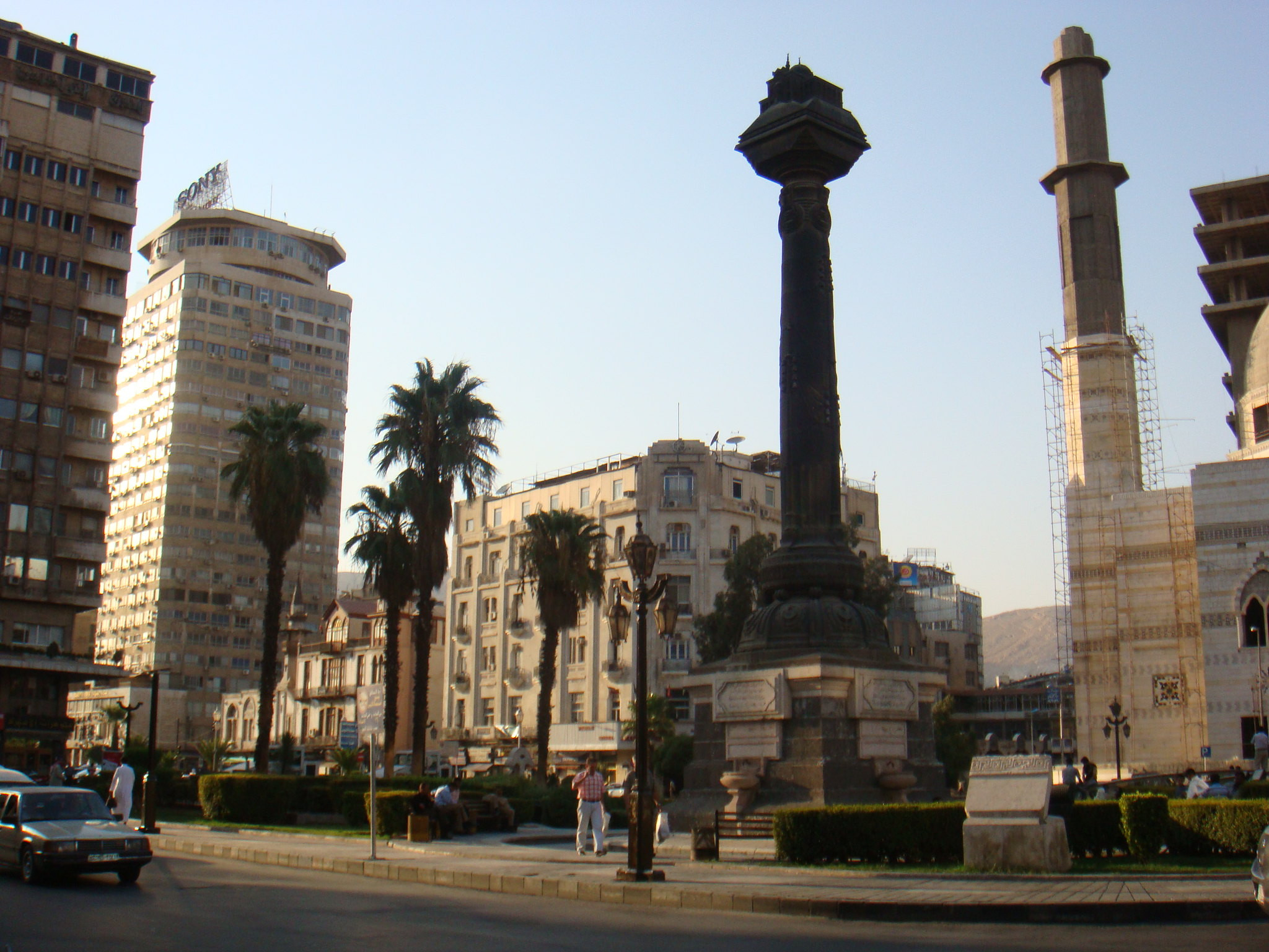 YK1AH Martyrs square, near Old City, Damascus, Syria