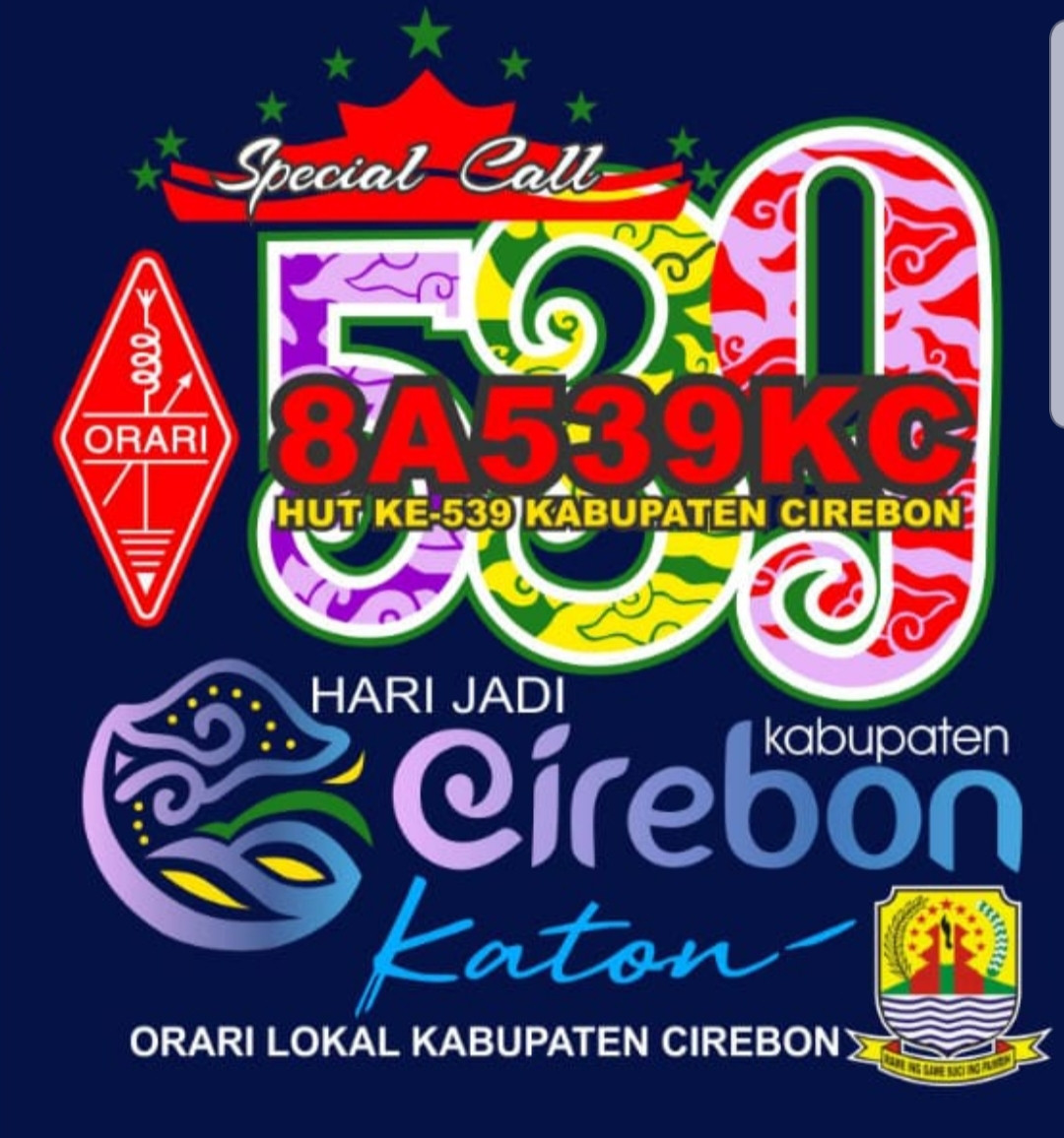 8A539KC Kabupaten Cirebon, Indonesia DX News