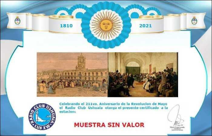 LU4AAO Argentina May 2021