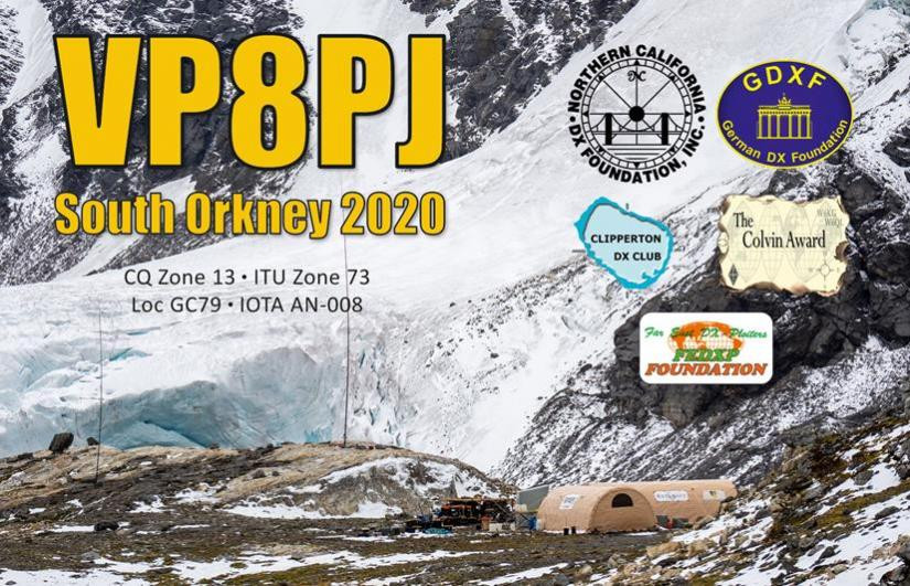 VP8PJ South Orkney Islands DX Pedition 2021