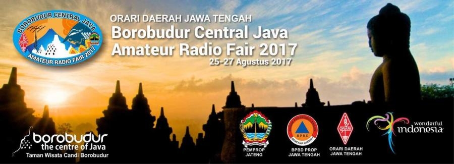 YB67JTG Borobudur Temple Amateur Radio Fair 2017