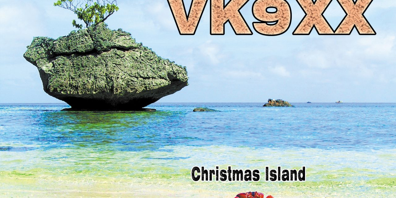 VK9XX Christmas Island QSL Card