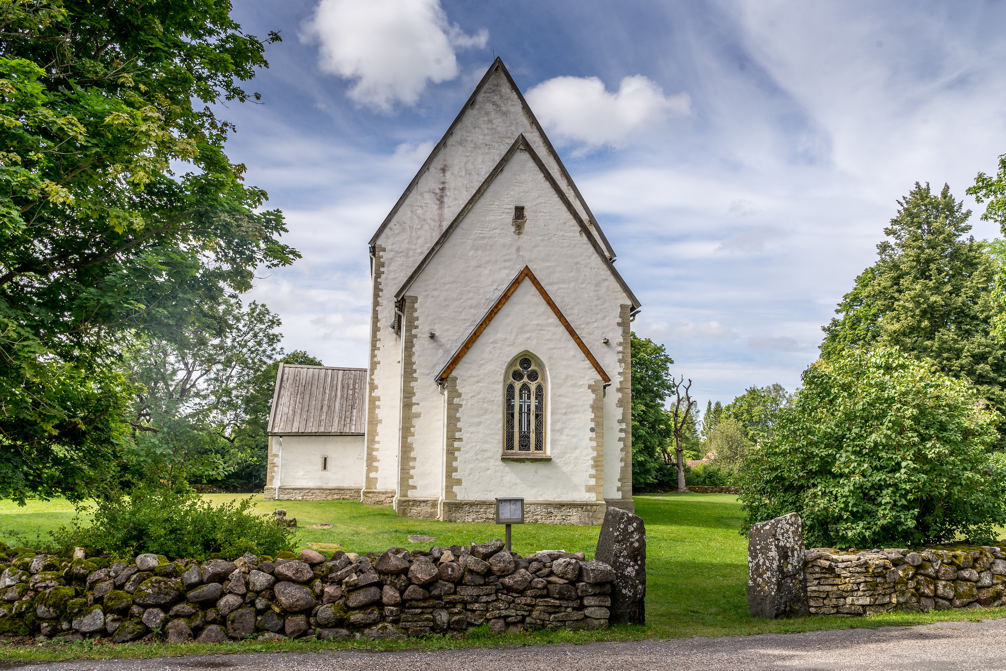 ES2TT/0 Lutheran church in Liiva, Muhu island, Estonia