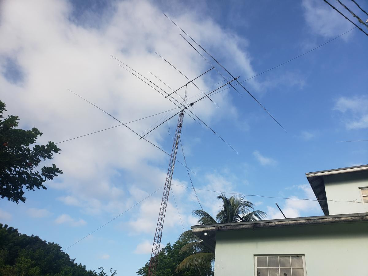 6Y5PJ Darliston, Jamaica Antennas