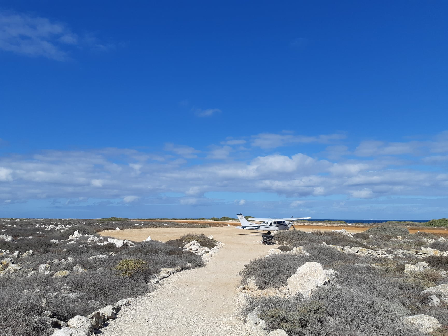 VK5MAV/6 Abrolhos Island 29 August 2021. Image 1