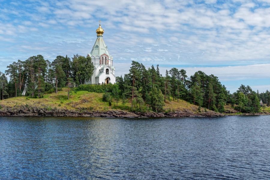 RZ5D/1 Lake Ladoga, Valaam Island. The skete of Saint Nicolas the Wonder-Worker