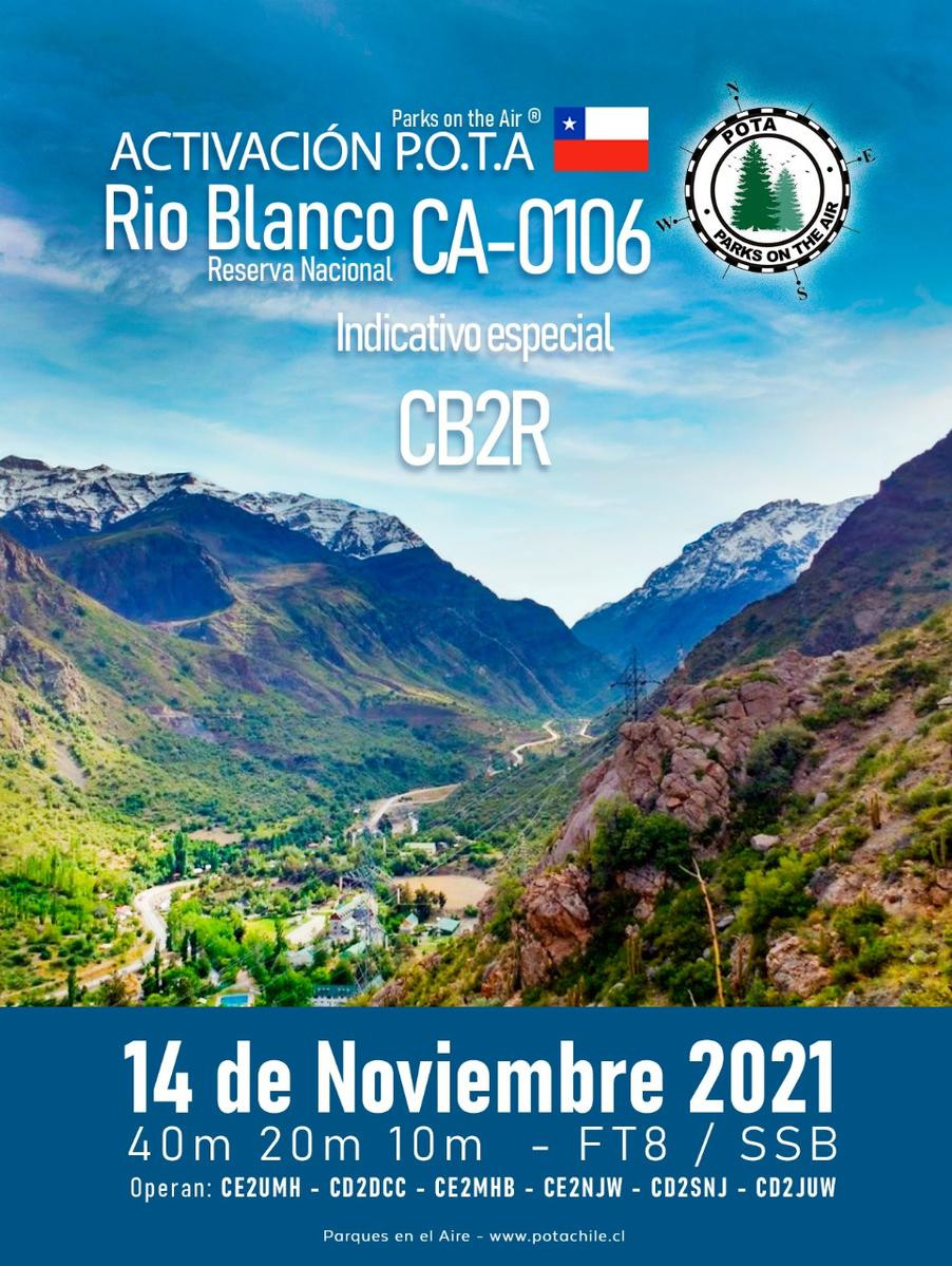 CB2R National Park Rio Blanco, Chile