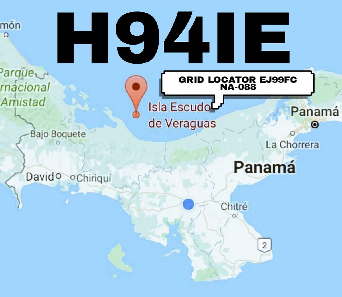 H94IE Isla Escudo, Panama