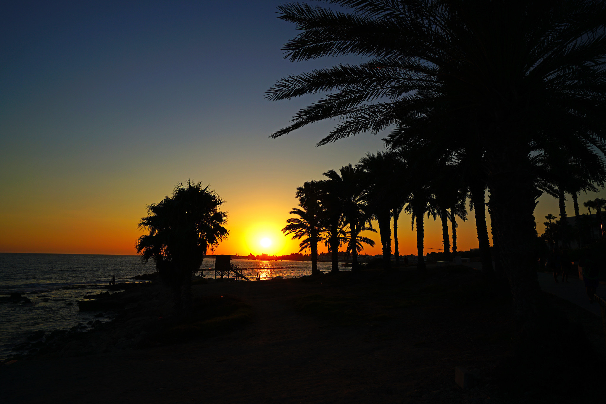 5B/4X6TT Sunset, Paphos, Cyprus