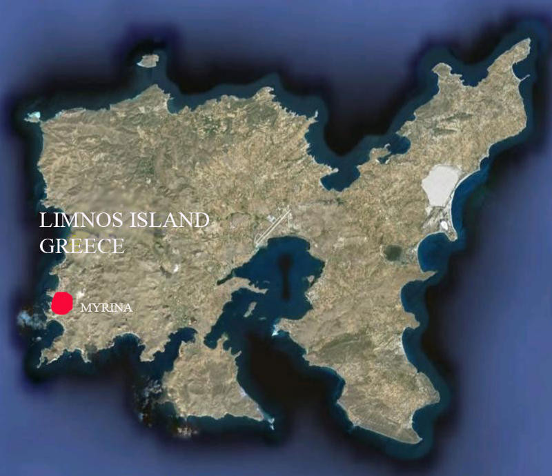 SV8/KE5I Myrina, Limnos Island, Greece