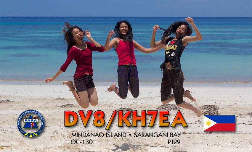 DV8/KH7EA Mindanao Island, Philippines