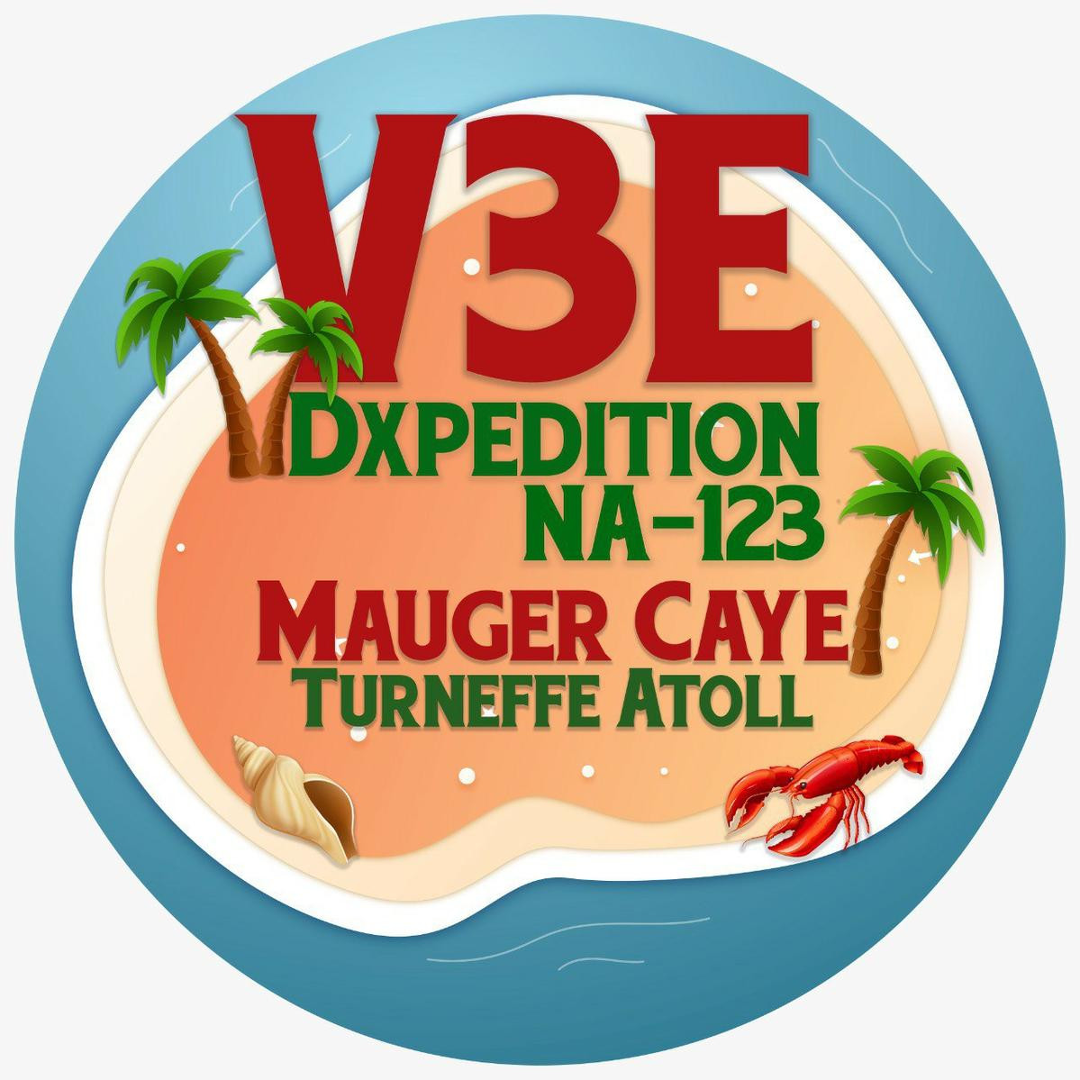 V3E Mauger Caye, Turneffe Atoll, Belize