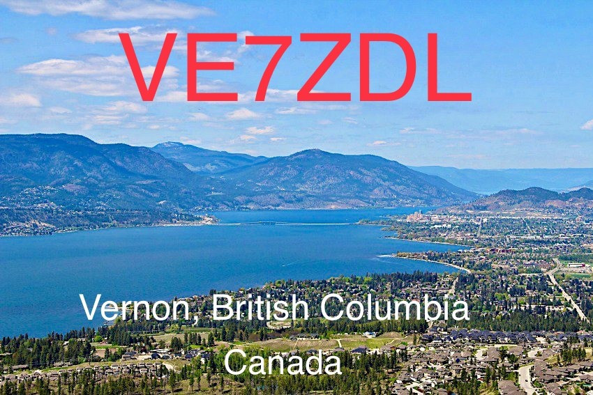 VX7ZDL Vernon, Canada