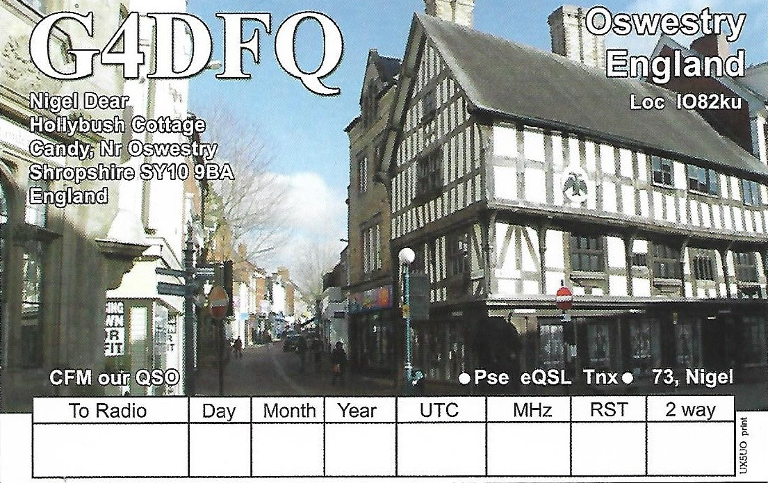 GQ4DFQ Oswestry, England